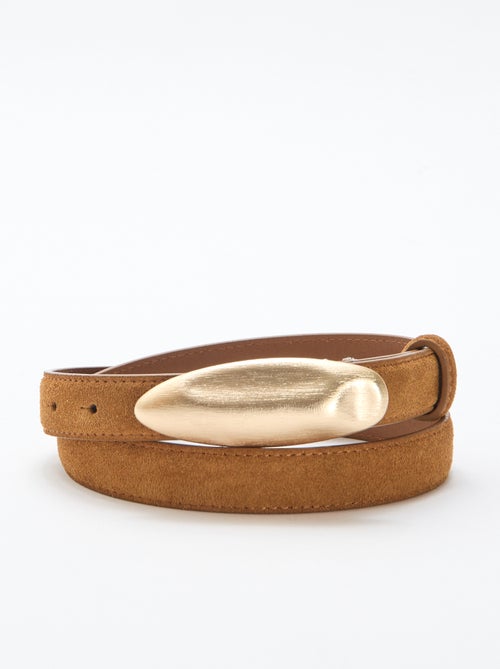 Suède look riem - Kiabi