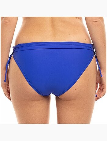 Sun project dames bikini broekje koningsblauw hoge taille