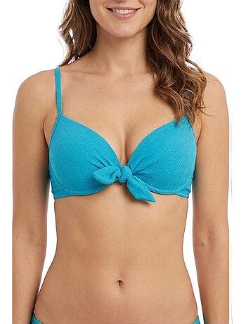 Sun project push-up bikinibovenstuk voor dames - turquoise