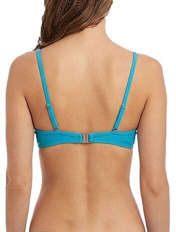 Sun project push-up bikinibovenstuk voor dames - turquoise