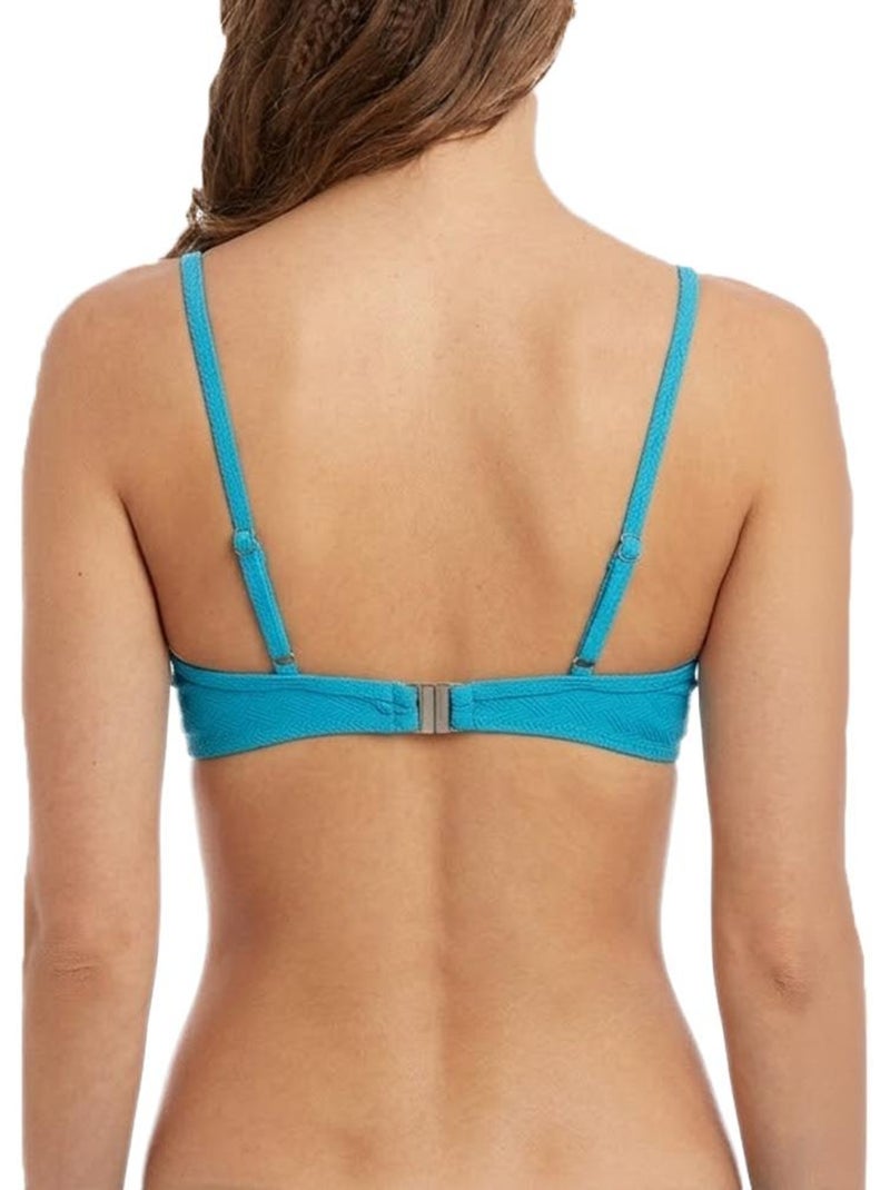 Sun Project Push-Up Bikinibovenstuk voor Dames - Turquoise Turkoois - Kiabi