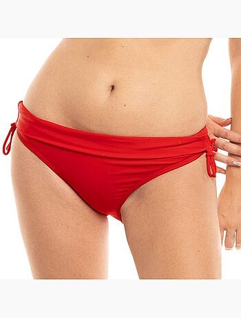 Sun project rode high waist bikinibroekje voor dames