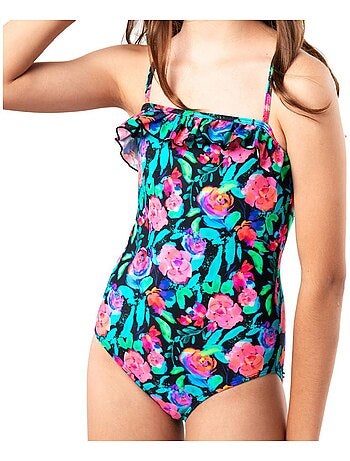 Sun project roze/blauwe meisjes zwempak