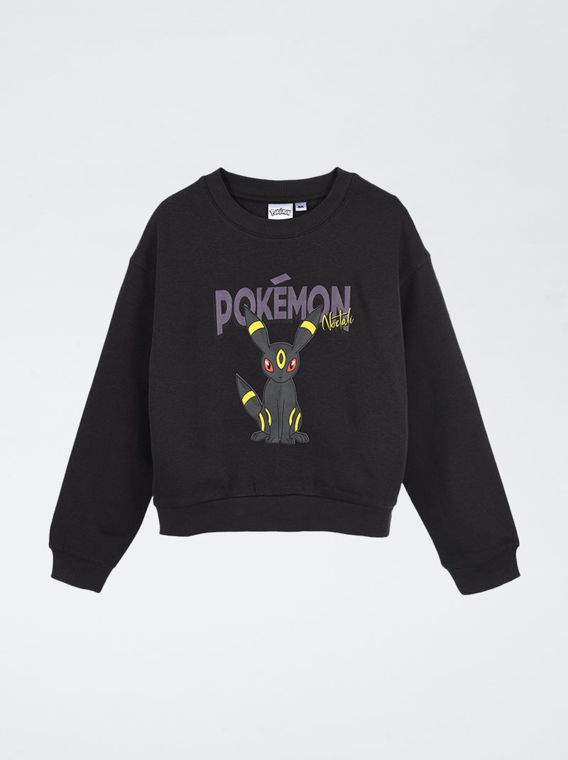 Suncity | Pokémon-sweater van katoenfleece Zwart - Kiabi