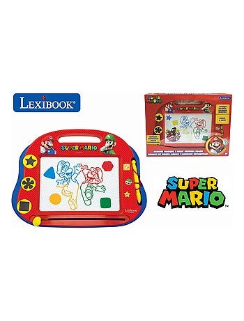 Super mario magnetisch meerkleurig tekenbord met accessoires a5 formaat