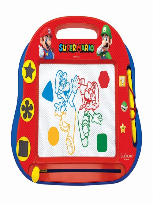 Super mario magnetisch meerkleurig tekenbord met accessoires a5 formaat - Kiabi Super mario magnetisch meerkleurig tekenbord met accessoires a5 formaat - Kiabi