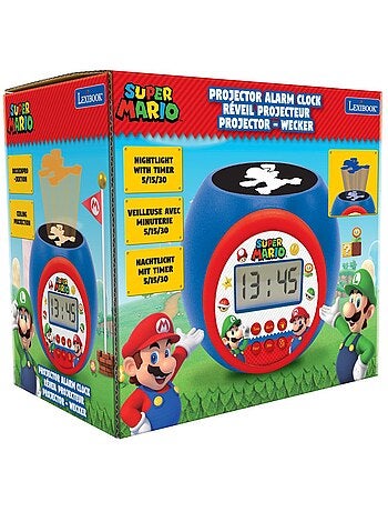 Super mario projector wekker met timer