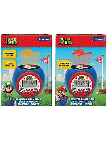 Super mario projector wekker met timer