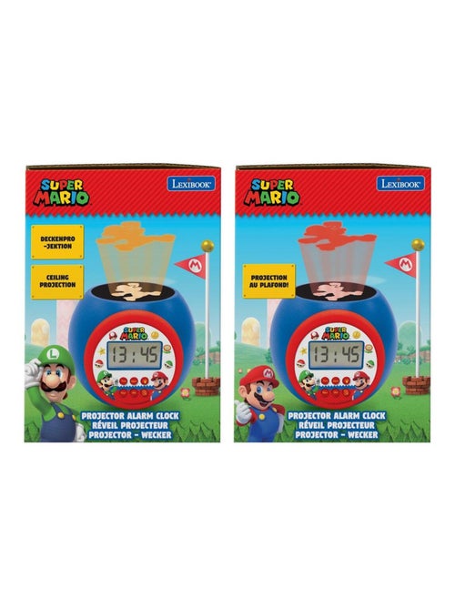Super mario projector wekker met timer - Kiabi Super mario projector wekker met timer - Kiabi