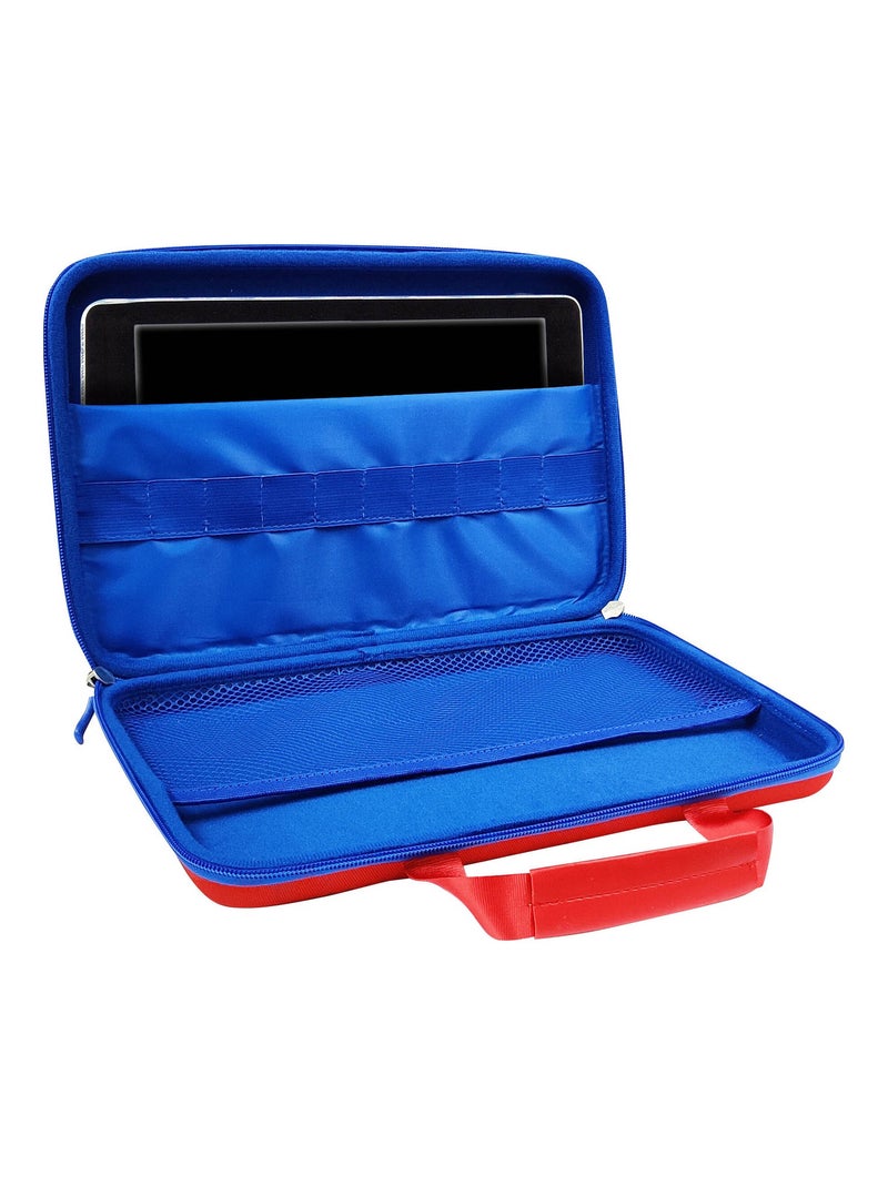Super mario protective handcarry bag voor portable consoles en tablets up tot 10’’ Rood - Kiabi