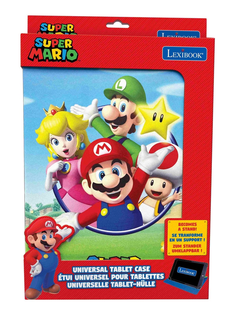 Super mario universele 7-10'' tablet hoes Blauw - Kiabi