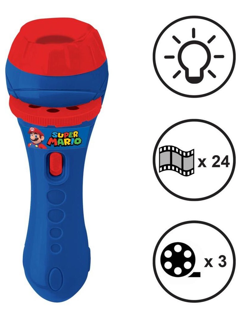 Super mario verhalenprojector en zaklamp Blauw - Kiabi