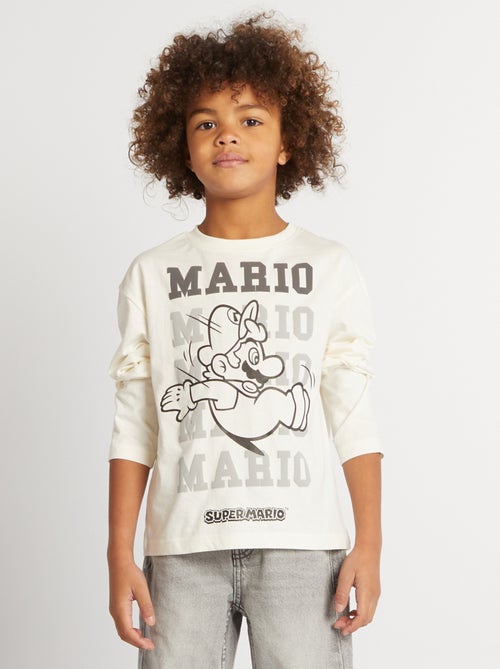 'Super Nintento'-T-shirt met 'Mario'-print - Kiabi