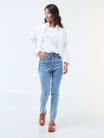 Super skinny jeans met zeer hoge taille - L28