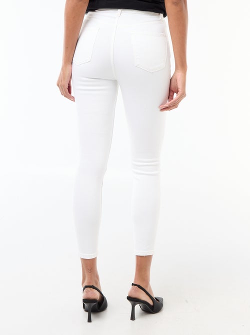 Super skinny jeans met zeer hoge taille - L28 - Kiabi
