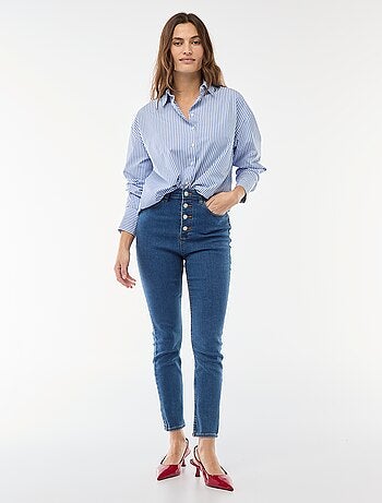 Super skinny jeans met zeer hoge taille - L32
