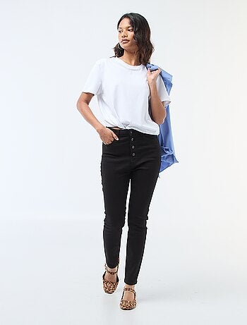 Super skinny jeans met zeer hoge taille - L32