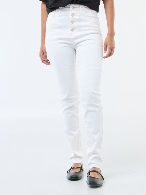 Super skinny jeans met zeer hoge taille - L34 - Kiabi