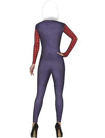 Superheldinnenkostuum van Spider-Man met capuchon