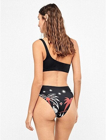Superhoog bikini broekje