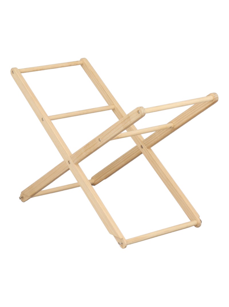 Support pour couffin bébé en bois de pin naturel - basculant ou fixe - sauthon Marron - Kiabi