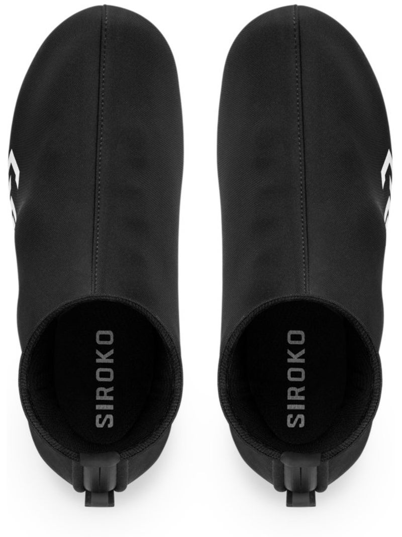 Surchaussures vélo hiver cyclisme homme et femme dw fairbank Noir - Kiabi