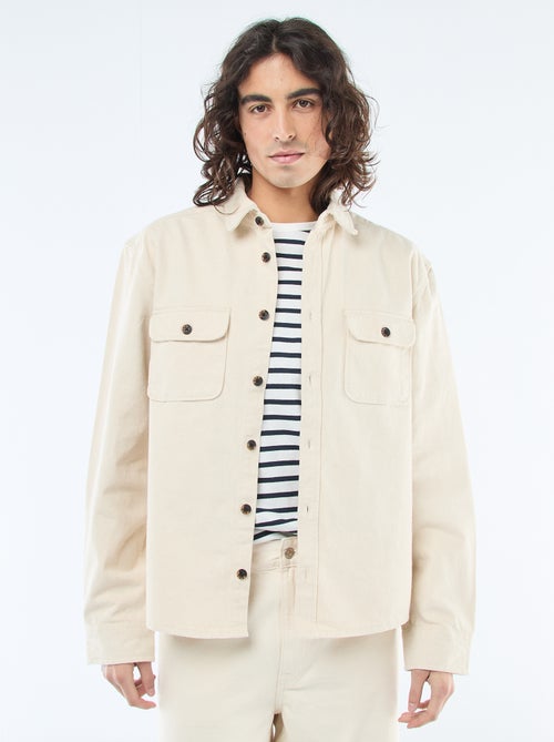 Surchemise en coton - Kiabi