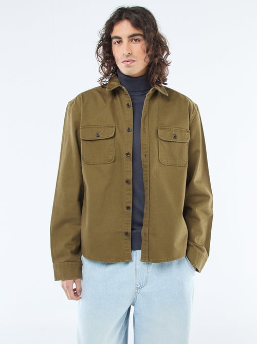 Surchemise en coton - Kiabi