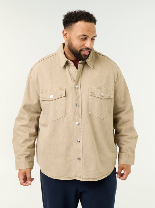 Surchemise en denim - Kiabi