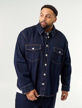Surchemise en denim