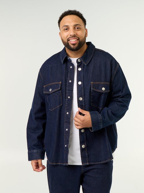 Surchemise en denim - Kiabi