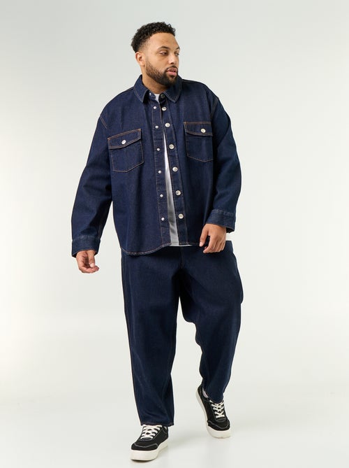Surchemise en denim - Kiabi
