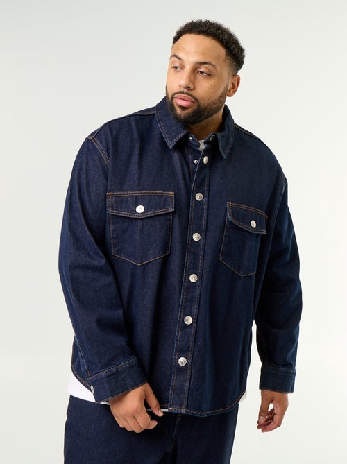 Surchemise en denim - Kiabi