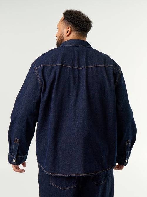 Surchemise en denim - Kiabi