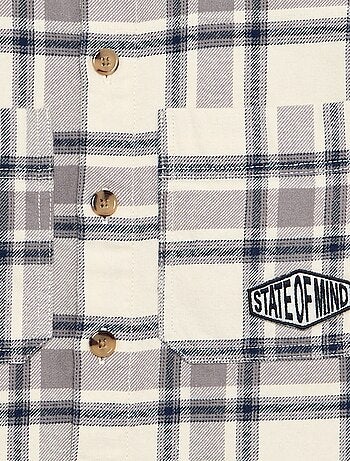 Surchemise en flanelle