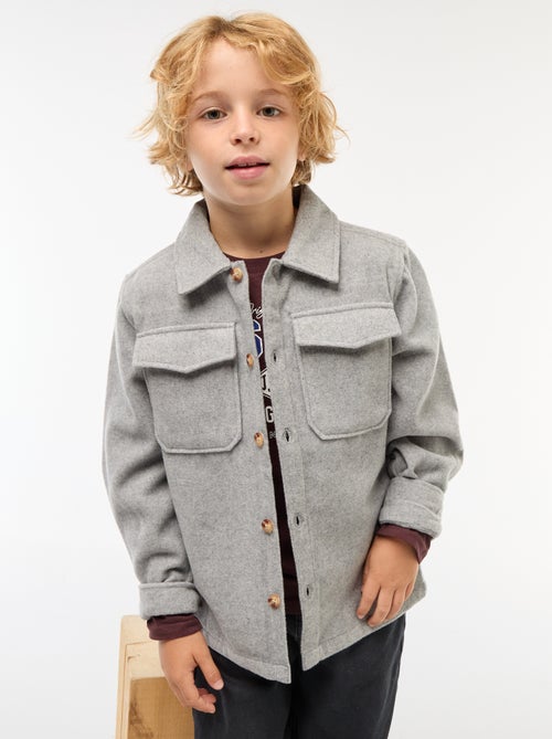 Surchemise en flanelle regular - Kiabi