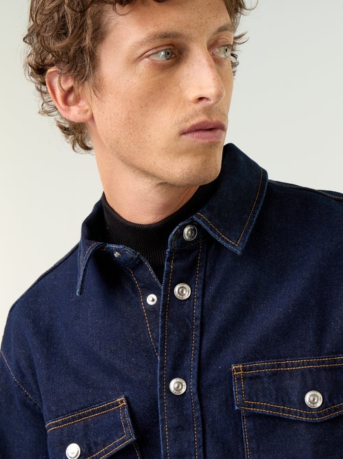 Surchemise en jean - Kiabi Surchemise en jean - Kiabi