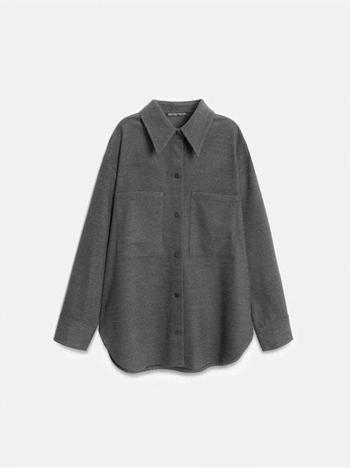 Surchemise en maille oversize à manches longues dilvin - Kiabi Surchemise en maille oversize à manches longues dilvin - Kiabi