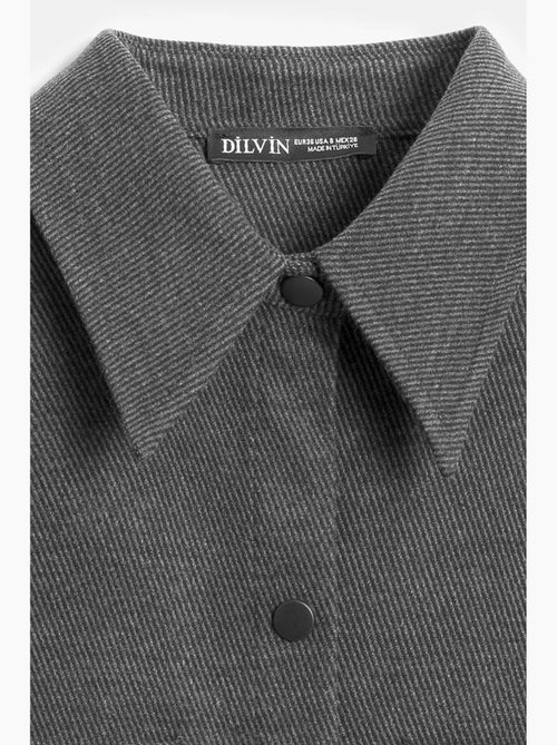 Surchemise en maille oversize à manches longues dilvin - Kiabi Surchemise en maille oversize à manches longues dilvin - Kiabi