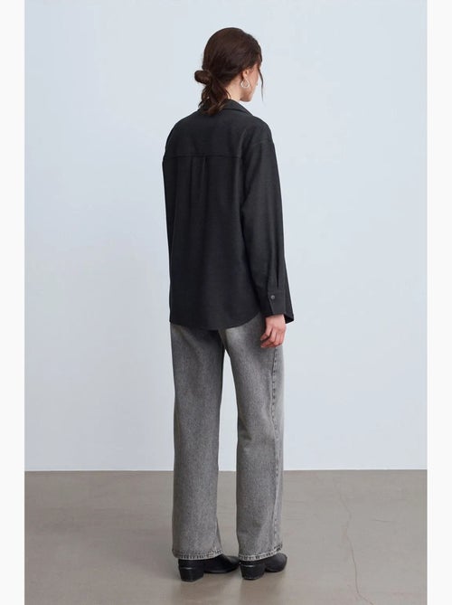 Surchemise en maille oversize à manches longues dilvin - Kiabi Surchemise en maille oversize à manches longues dilvin - Kiabi