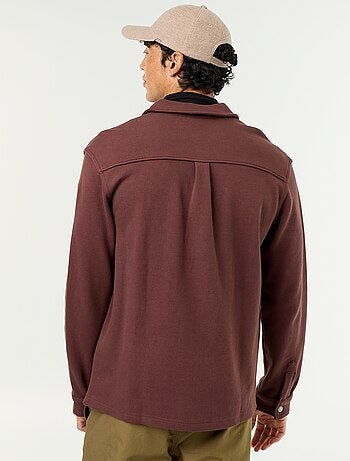 Surchemise en maille piquée