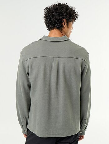 Surchemise en maille piquée