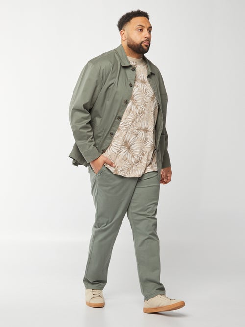 Surchemise en twill - Kiabi