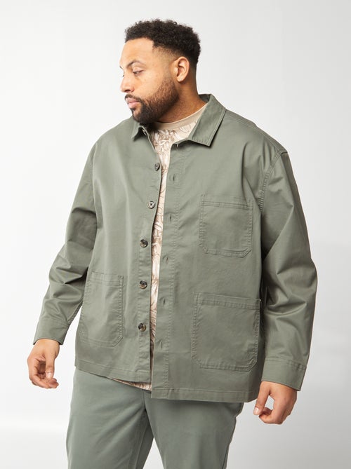 Surchemise en twill - Kiabi