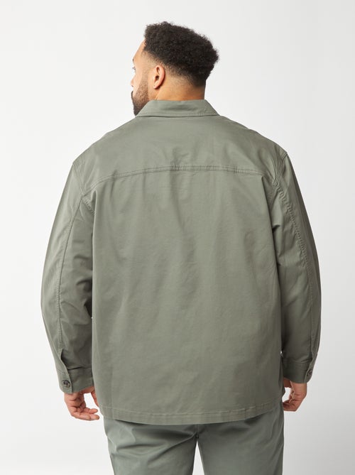 Surchemise en twill - Kiabi