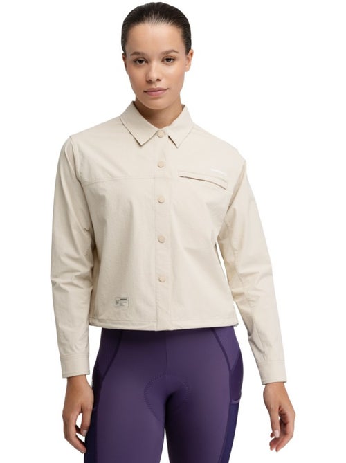 Surchemise été cyclisme gravel femme cyclisme femme emberly - Kiabi