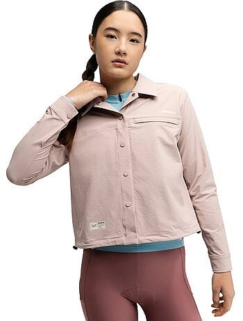 Surchemise été cyclisme gravel femme cyclisme femme emberly