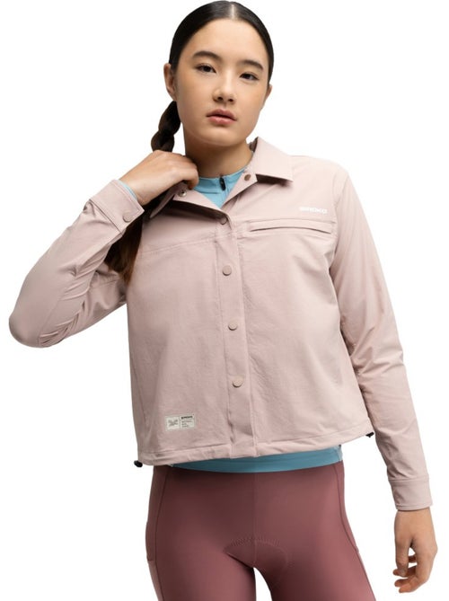 Surchemise été cyclisme gravel femme cyclisme femme emberly - Kiabi