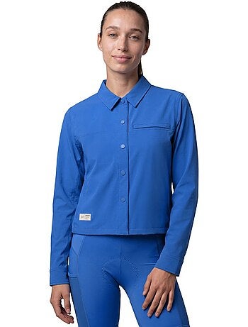 Surchemise été cyclisme gravel femme cyclisme femme emberly-w