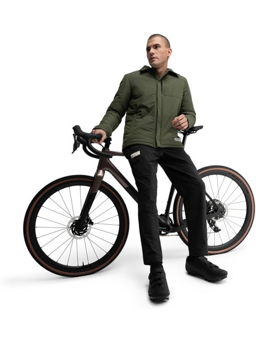 Surchemise isolante cyclisme gravel homme cyclisme homme timber - Kiabi